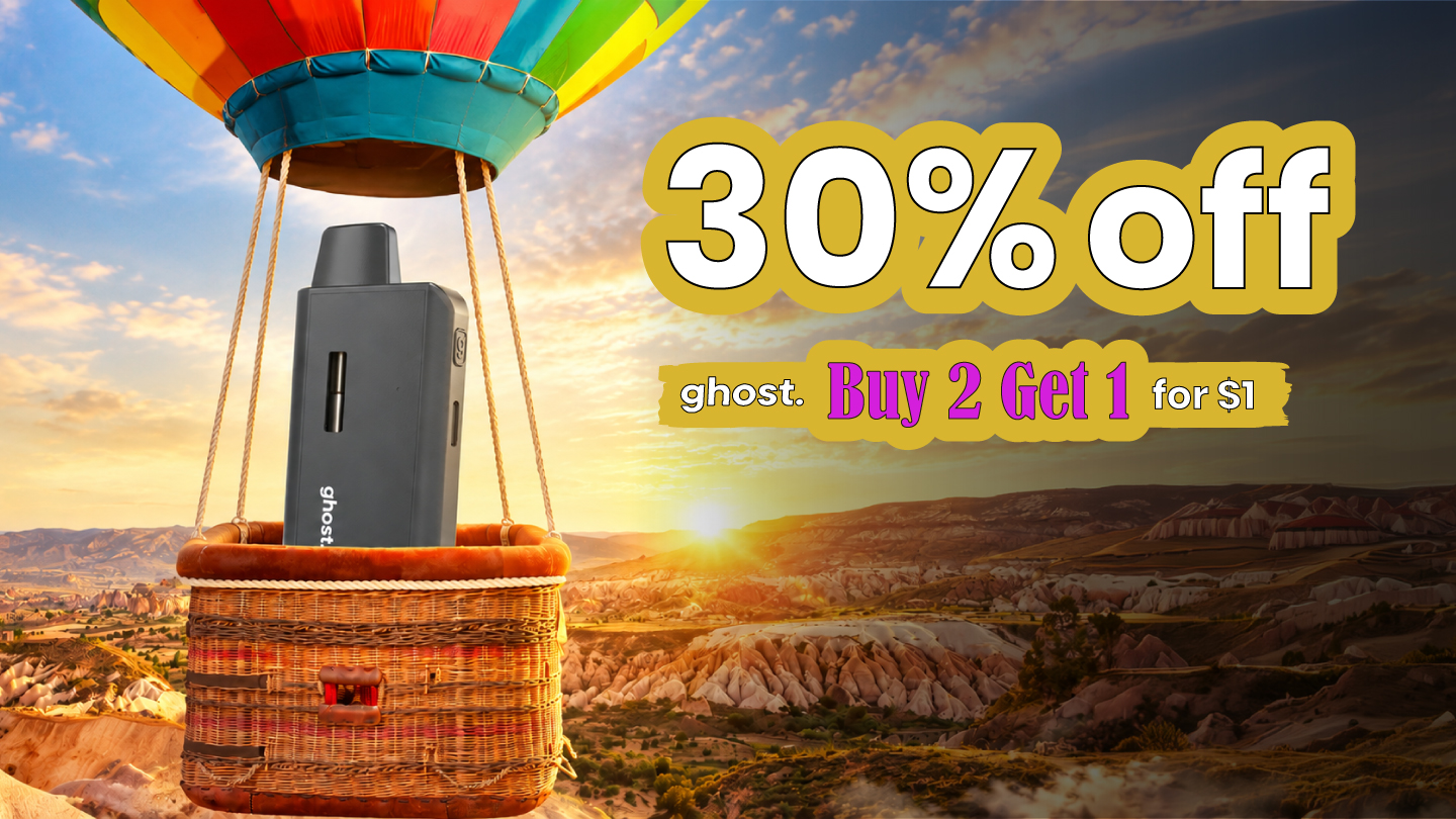 ghost. 30% off - Buy 2 Get 1 for $1