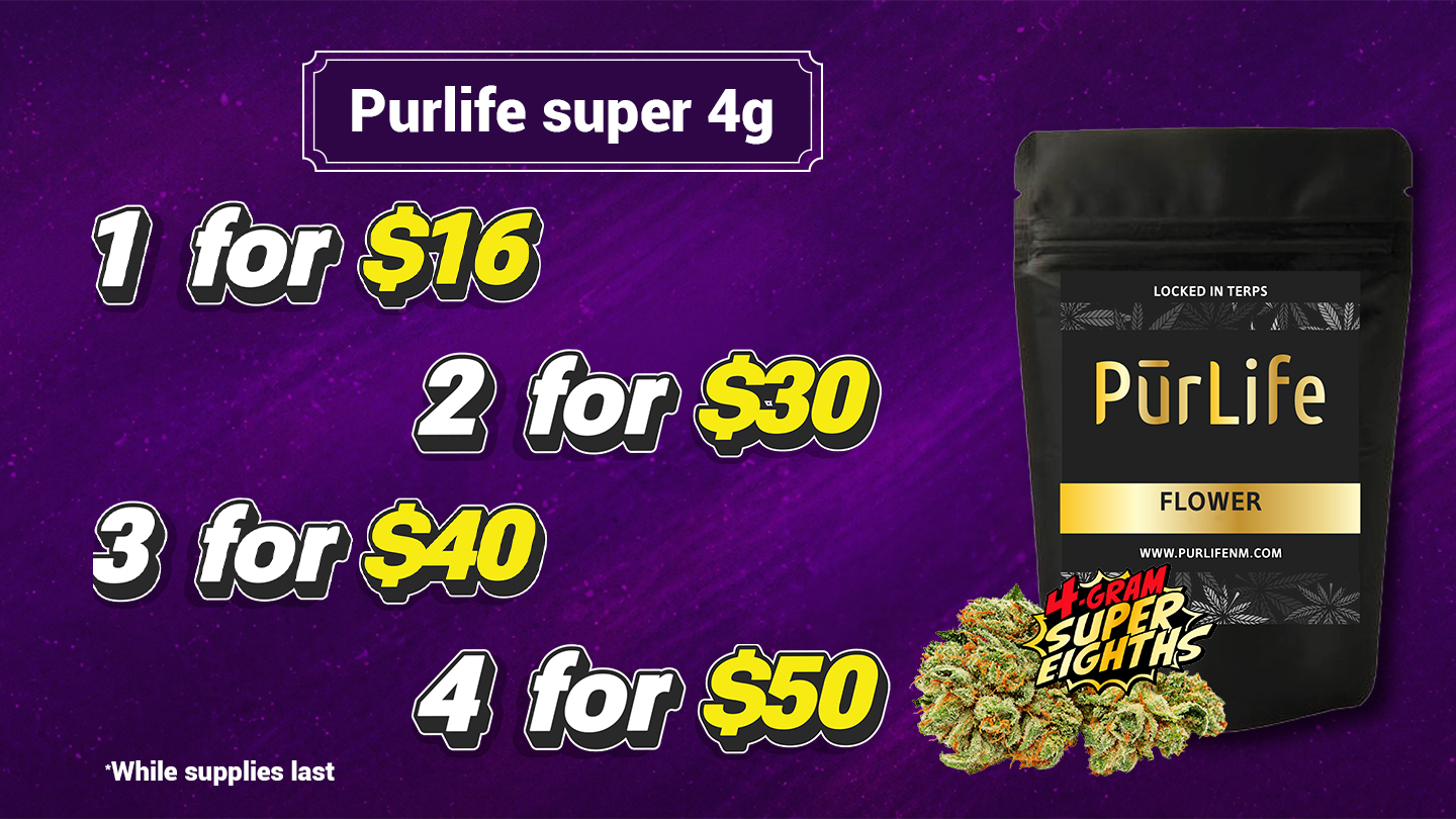 PurLife Super 4g: 1 for $16, 2 for $30, 3 for $40, 4 for $50